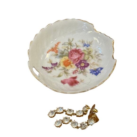 Ceramic Dish and Earrings Gift - Picture 1 of 2